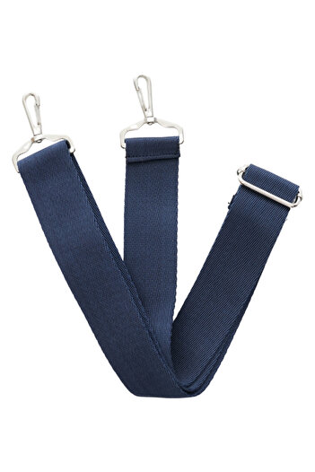 Sofist İstanbul Navy Blue Narrow Woven - Bag with Adjustable Strap