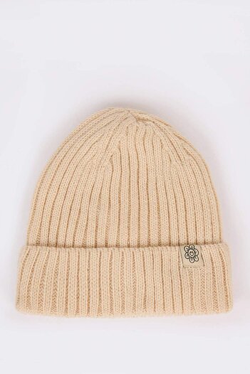 DeFacto Dfc - 2-Piece Neck Collar Beanie Set for Baby Girl