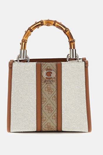 Guess Women's Brown-Beige Handbag