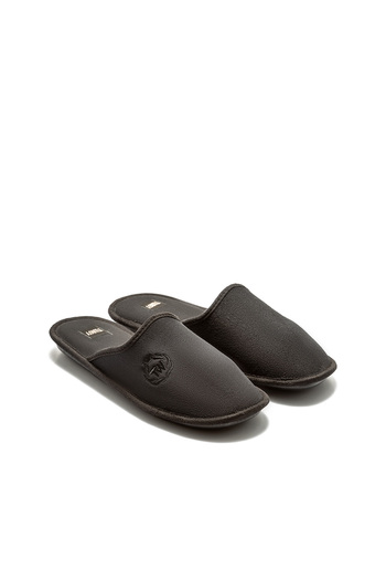 Twigy Mark Men's Black House Slippers - Size 41/46
