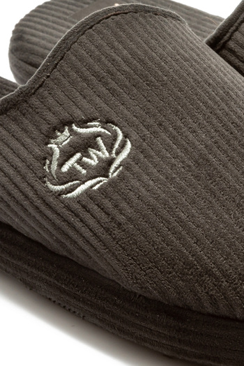 Twigy Men's House Slippers - Muted Black 41/46