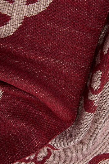 Guess Burgundy Shawl for Kids