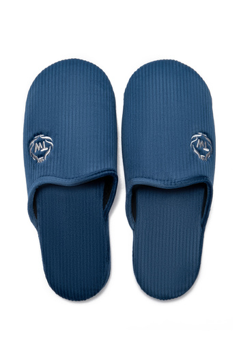 Twigy Men's Blue House Slippers - Muted 41/46