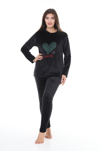 mervemoda Women's Morning Pajamas 3 Pieces Set