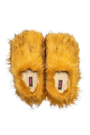 Twigy Yellow Hip Women's House Slippers - Size 36/40