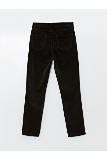 LC Waikiki Narrow Fit Velvet Women's Trousers
