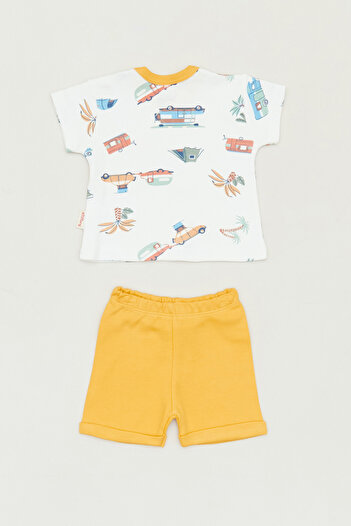 Fulla Moda Boy's Shorts Set - Printed and Pocketed