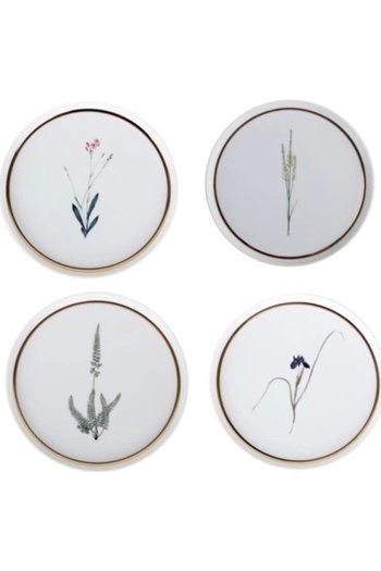 Porland Botanical 21cm Cake Set of 4 - 04alm007234