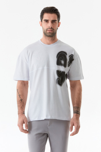 Fulla Moda Oversize Printed T-Shirt