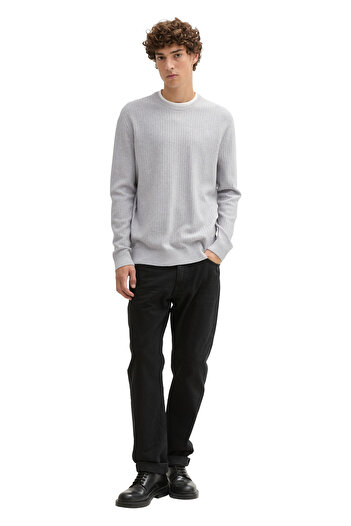 Tom Tailor Denim Strümürenüstün Double Layer Knit