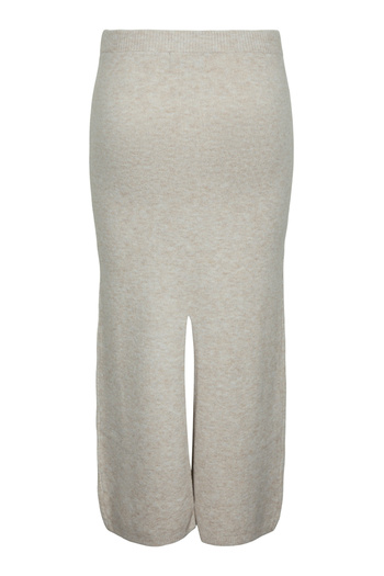 PIECES PCNUNA MW ANKEL SLIT KNIT SKIRT BC