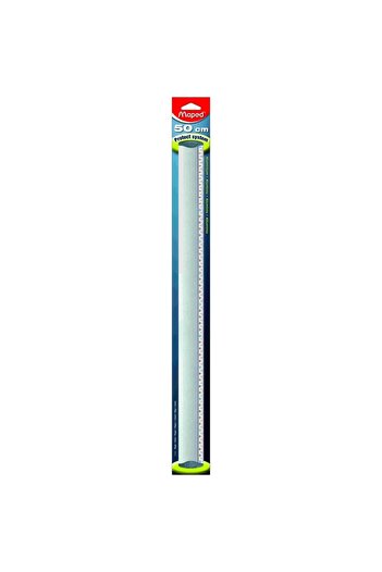 Maped 120050 Aluminum Straight Ruler 50cm