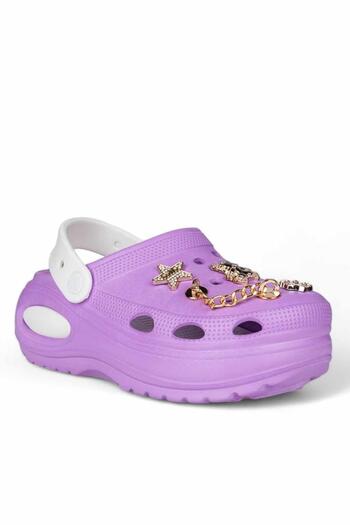 rekorsport Women's High-Sole and Rhinestone Slippers - Comfort Daily Shoes for Sea, Pool, Sabo, Doctor, Nurse and Hospital