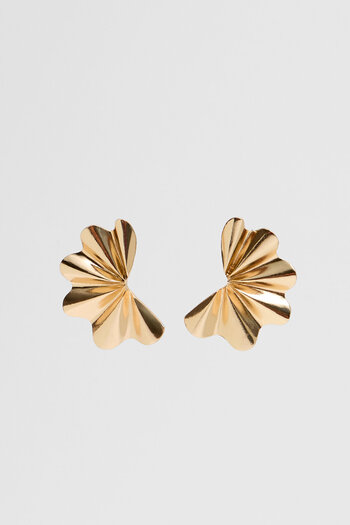 Stradivarius Textured maxi earrings