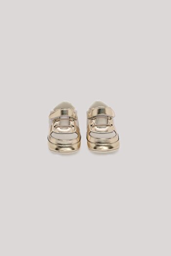 Layette Bg Store Baby Girl Beige Booties