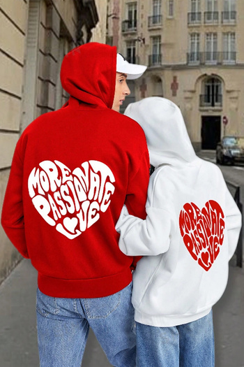 uyguntarz Více Love Printed Cotton Oversize mikina