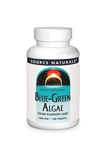 source naturals Blue Green Algae, 500 mg, 100 Tablets
