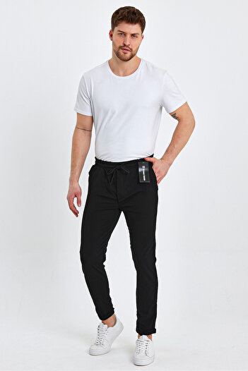 wamoss Men's Jogger Pants - New Season, Elastic Waist, Focus 2025 Jl12
