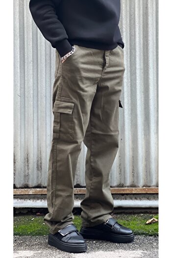 wamoss New Season Men's Baggy Cargo Pants - Debris 2025 Hkb