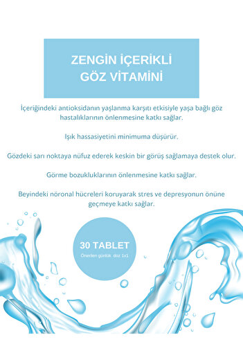 ASKODAY Look | Gözlerinize Doğal Destek: Chlorella, Resveratrol & Lutein ( Klorella )