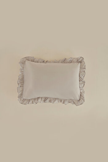 Karaca Home Gray 2-Piece Basic Pillowcase Set