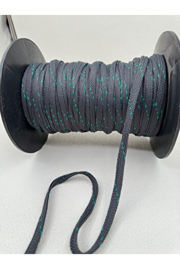 paşateks since 1995 şekil 1 cm Poly.Tres Cord-5 Meters-(Dark Gray/Green)