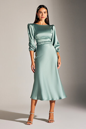 BETTY & SAM Φόρεμα αρραβώνων Heleny Special Design WATER GREEN