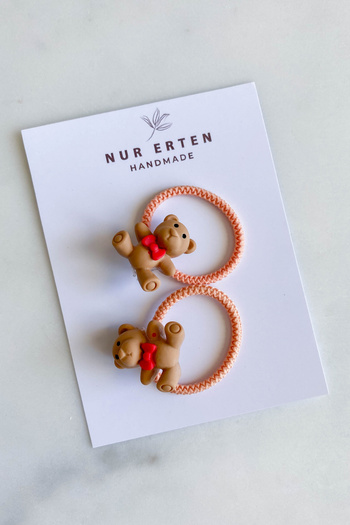 By Nur Erten Figured Girl's Rubber Buckle