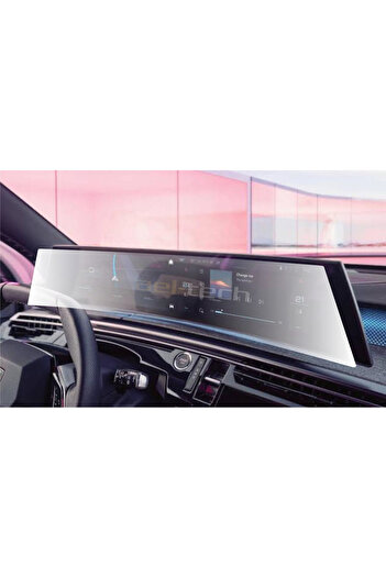 ael-tech Peugeot 3008 New 21 Inch Digital Instrument Navigation and Air Conditioner Compatible Nano Screen Protector Set of 2