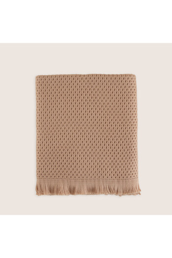 Chakra 50X90 cm Charmon Face Towel - Soil