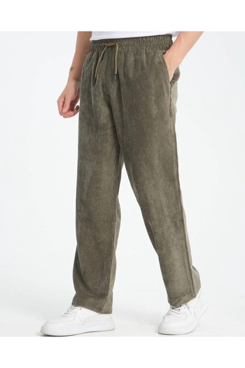 bafatex Men's Pleated Baggy Fit Trousers