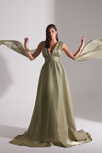 BETTY & SAM Emily Khaki Close Night Dress