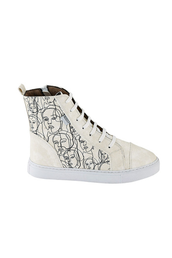 NOOSY Πολύχρωμες γυναικείες μπότες sneaker