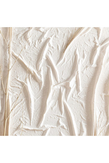 Chakra Tessuto Naturel Tablo 63x123 cm Beyaz