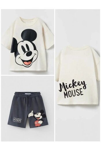 DAFNY Baby Child Cool Summer Bottom Top Set 100% Cotton