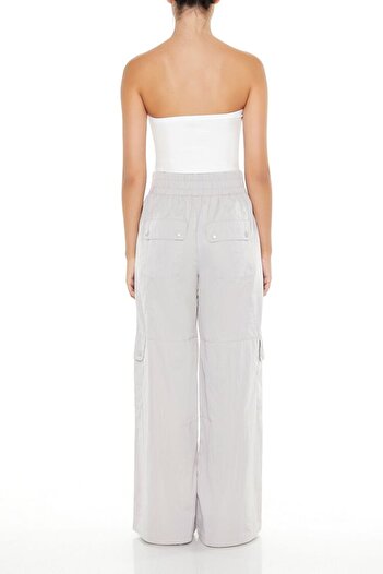 Forever 21 Reflective Paraşüt Pantolonu
