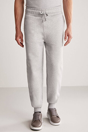 Hemington M Logolu Açık Gri Jogger Pantolon