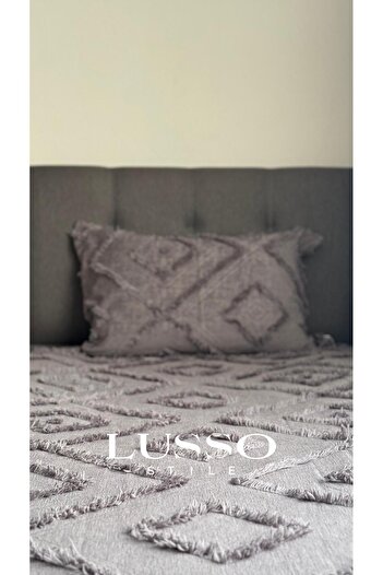 lusso stile Scandinavian Single Tufted Bedspread 180 X 250 Single Pillow Single
