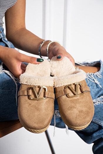 STOCON Vıvıan Women's House Slippers Winter Slippers Dowry Bundle Guest Slippers