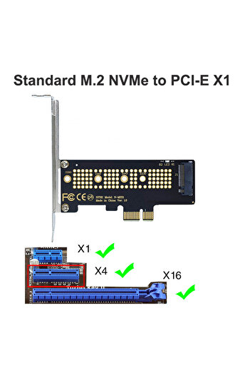 Choice بطاقة محول NVME إلى PCIe X1 M.2 NVME SSD إلى PCIe 4.0 بسرعة 64 جيجابت في الثانية M-key Pcie4.0 X1 X4 لأجهزة الكمبيوتر المكتبية PCI