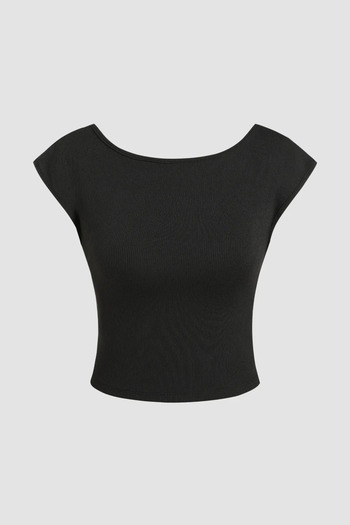 Hiccup Backless Crop Top