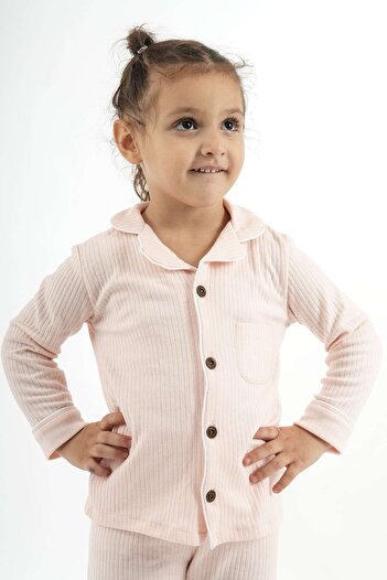 HMZ GOLD Luna Children's Pajama Set - Powder