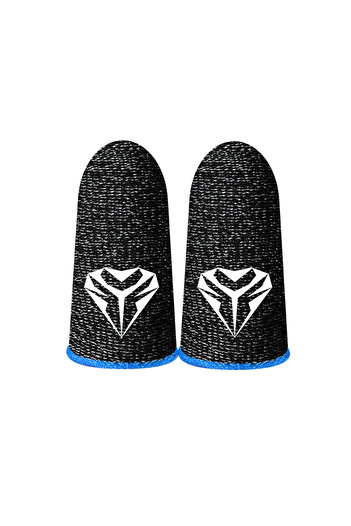 choice2 Blue 1-10 Pairs Thumb Gloves Touch Screen Finger Cots Sweatproof for PUBG Mobile Game Accessories