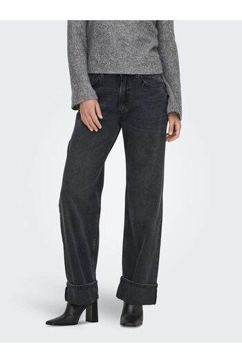 ONLY Wide cut jeans ONLELLA Mid waist Straight cut jeans