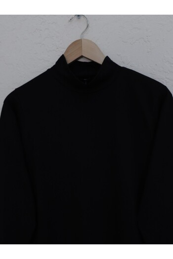 Modamorfo Long Sleeve Half Turtleneck Blouse