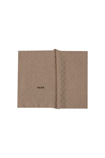 Aker 933 Aker Logo Silk Cotton Jacquard Shawl 8935979