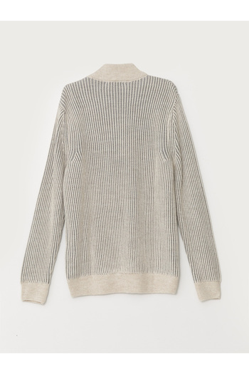 LC Waikiki High Collar Long Sleeve Men's Knitwear Sweater