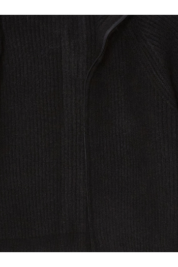 LC Waikiki High Collar Plain Long Sleeve Women's Knitwear Cardigan