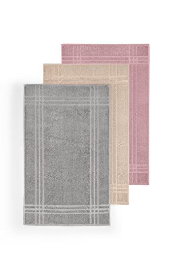 Doqu Home Beige Ivory Foot Towel - 50X80