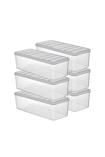 SELKA HOME Selka Nora 6 Pieces 2 Lt. Storage Container